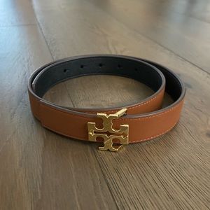 Tori Burch Leather Reversible Belt